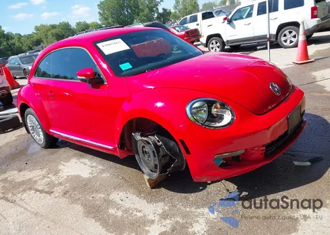 2014 Volkswagen Beetle 2.5L из США, поврежденный, VIN 3VWHX7AT7EM614979